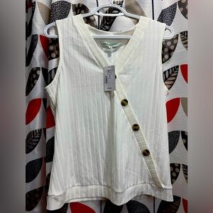 Womans Large short sleeve dress shirt